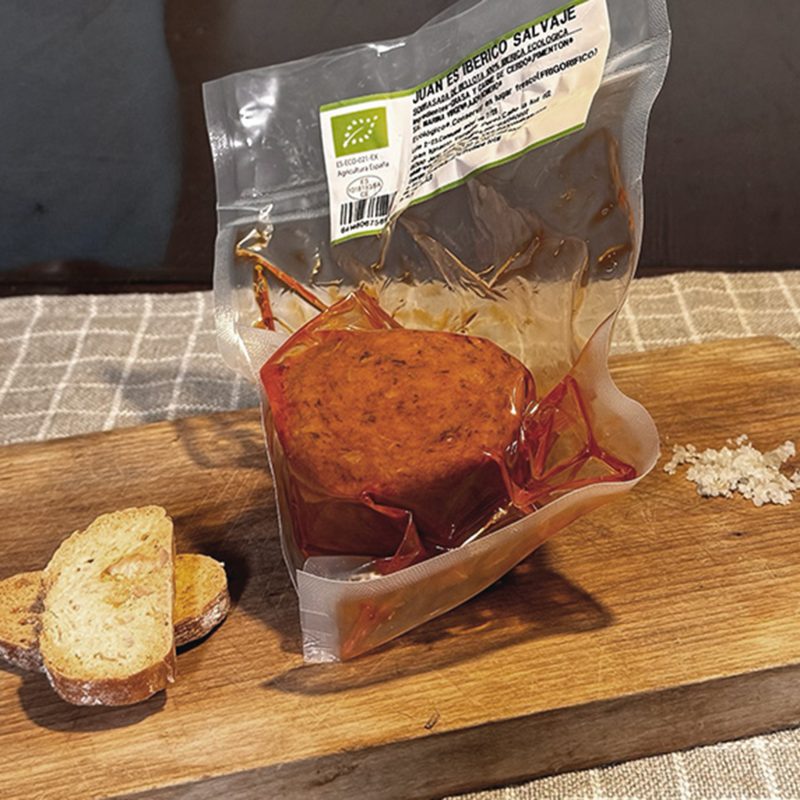 SOBRASADA DE BELLOTA 100% IBERICA PICANTITA  200G APROX